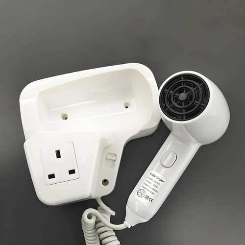 سشوار نصب دیواری برای حمامهای مدرن