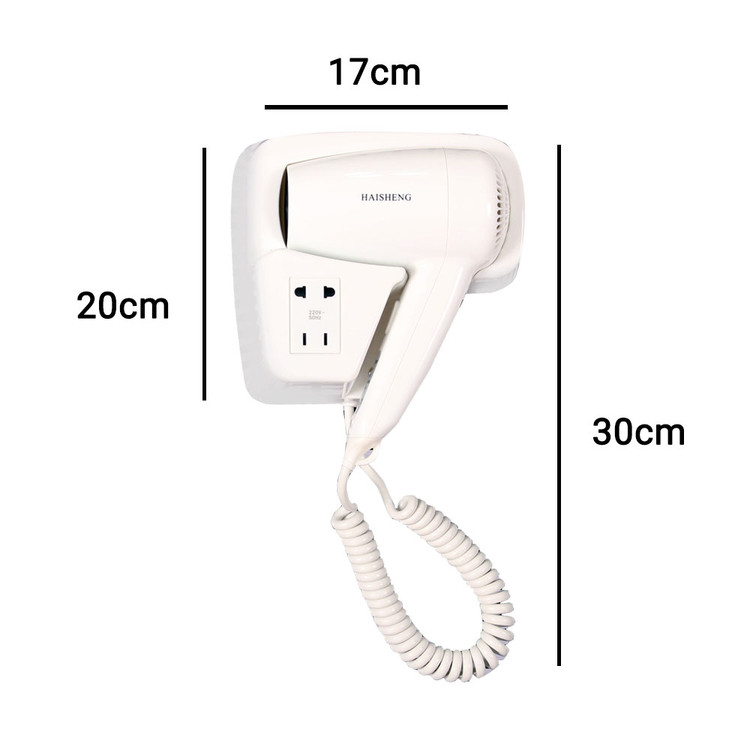 سشوار دیواری ایمن برای استفاده در حمام