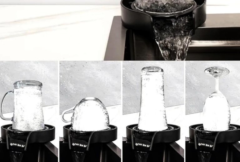 سینک آبشاری استیل SUS304 گرید A++ برند HuaDiao