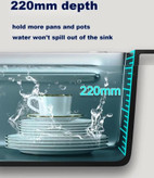 سینک استیل ضدخش هوادیا مدل آبشاری