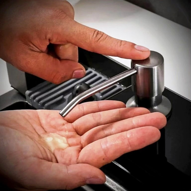 سینک استیل ضدخش 75cm هوادیائو