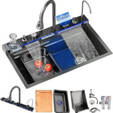 سینک ظرفشویی هوشمند HuaDiao ضدزنگ SUS-304