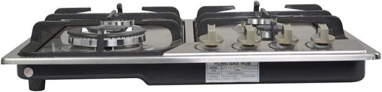 اجاق گاز چهار شعله KRYPTON با صفحه شیشهای