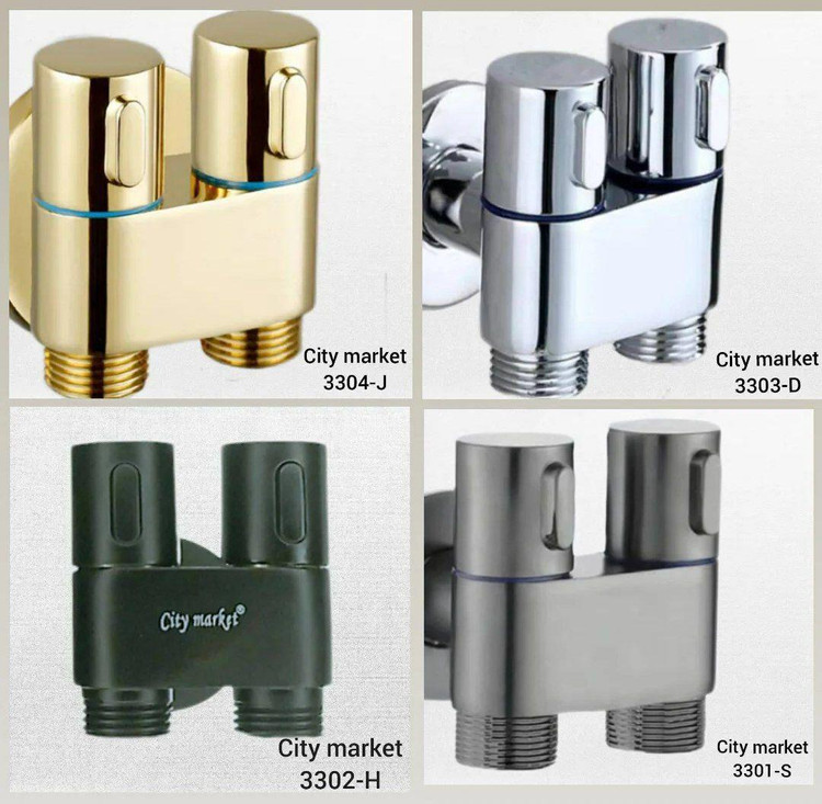 بدنه برنجی مقاوم با آبکاری ضد زنگ برای استفاده طولانی مدت