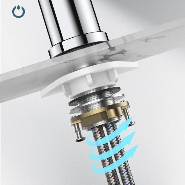 شیر ظرفشویی استیل 304 برند MAK مدل 523