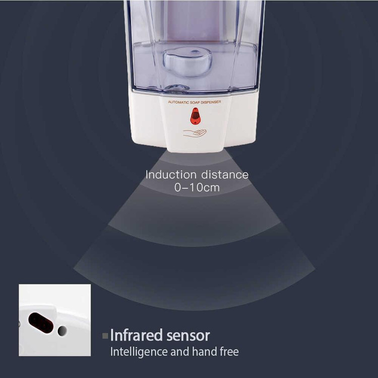 سنسور هوشمند بدون تماس جا مایع بریمیکس در حال تشخیص دست