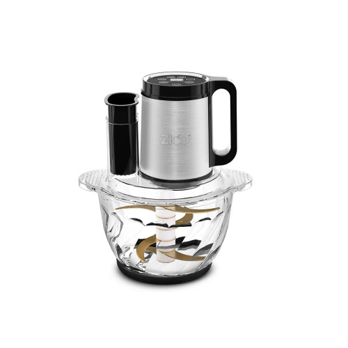 خردکن 3 لیتری ZICO مدل ZC-7027 در حال خرد کردن پیاز در محیط آشپزخانه