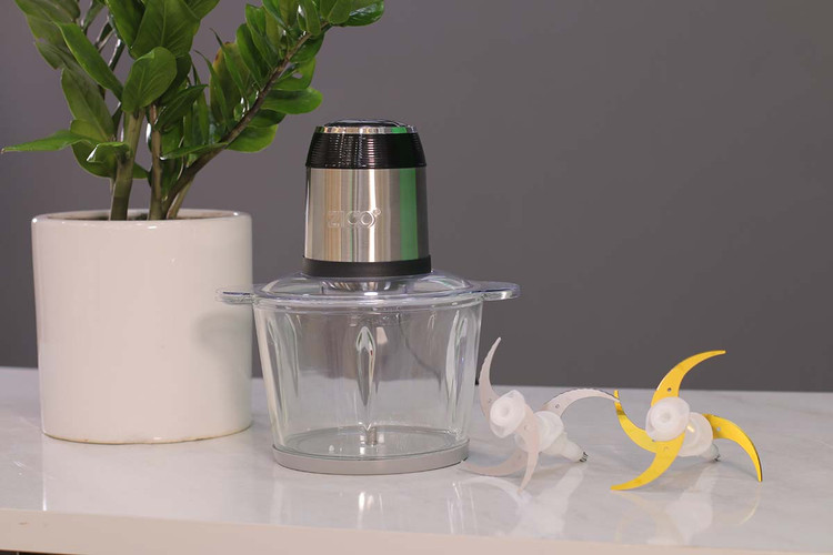 خردکن زیکو مدل ZC-7026 با بدنه شیشهای نشکن و تیغه تیتانیومی