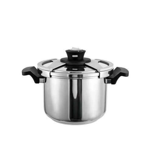 زودپز کلیپسی زیکو مدل ZC-3080 نمای جلو - طراحی مدرن و بدنه استیل