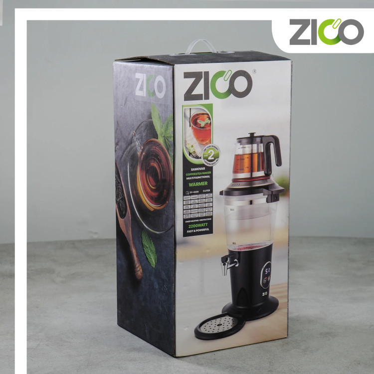 نمای نزدیک کنترل دما سماور ZC-4220