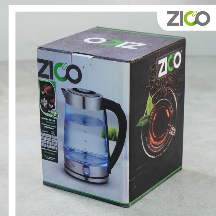 دکمه روشن/خاموش و سیستم ایمنی کتری برقی ZC-4120