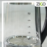 کتری ZC-4120 در حال جوش آوردن آب با بخار واضح