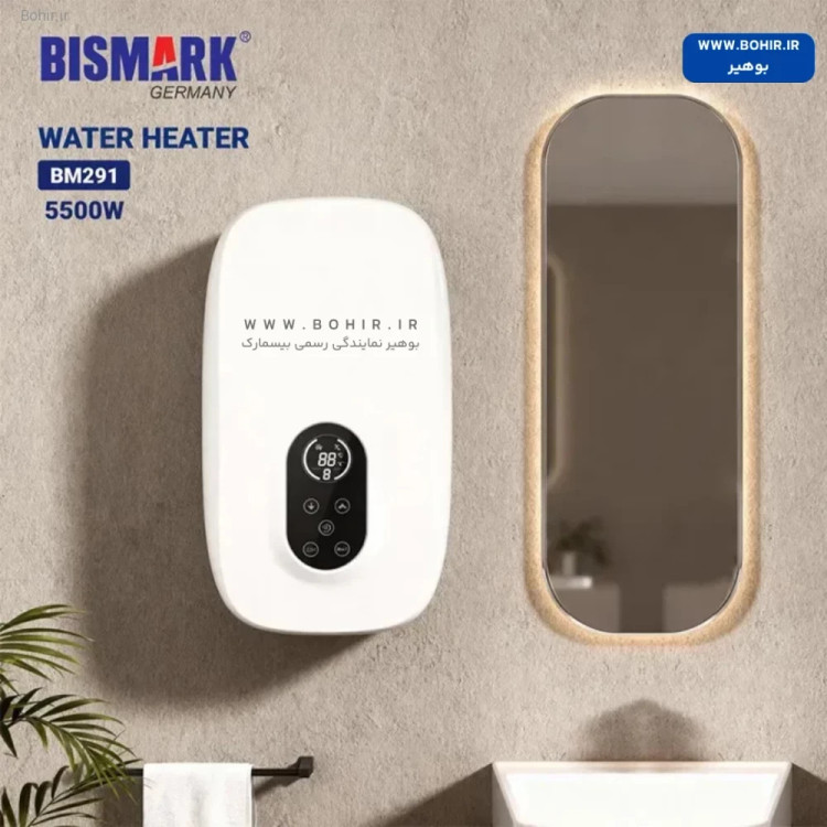 نمای نزدیک کنترل پنل BM291