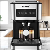 اسپرسوساز لمسی بیسمارک BM102 روی میز آشپزخانه
