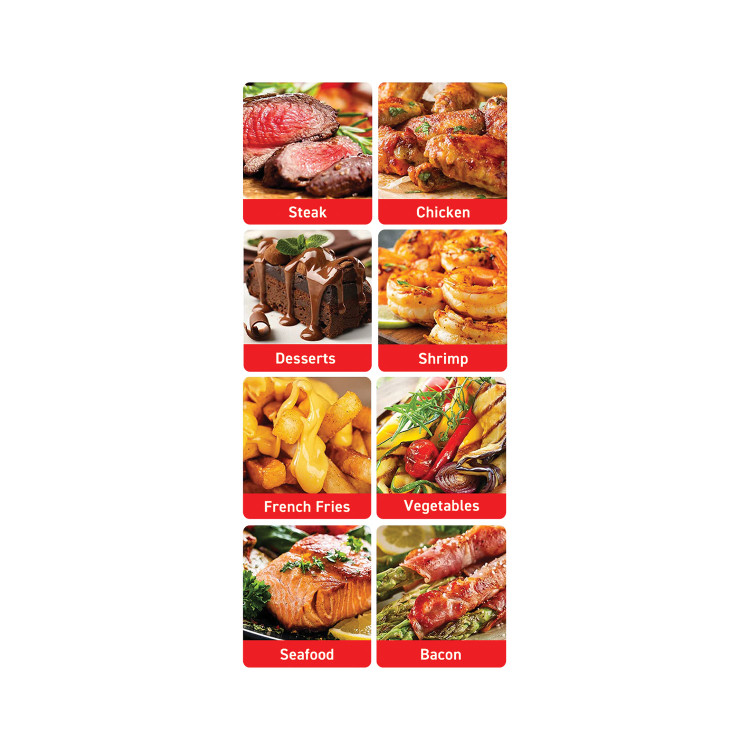 پنل کنترل دیجیتال سرخکن بیسمارک BM3558