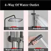 دوش حمام دیجیتال Hyshin مدل HS‑2222 با طراحی پیانویی