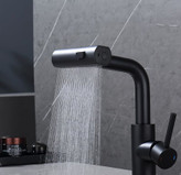 تصویر شیر روشویی چندحالته با طراحی مدرن
