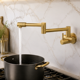 Black pot filler faucet, Dekalan brand - original