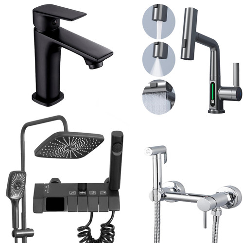شیرآلات هوشمند استیل ۳۰۴ هایشین HYSHIN مدل SmartHome 304 Set